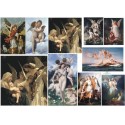 Рисовая карта для декупажа «Ангелы», 29.7 x 21 см, 20 г/м², ITD Collection