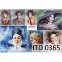 Рисовая карта для декупажа «Magdalena Rochoń», 29.7 x 21 см, 20 г/м², ITD Collection