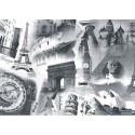Рисовая карта для декупажа «Города мира», 29.7 x 21 см, 20 г/м², ITD Collection