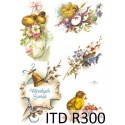 Рисовая карта для декупажа «Пасхальное настроение», 29.7 x 21 см, 20 г/м², ITD Collection
