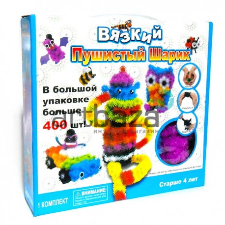Конструктор - липучка Bunchems, 400 предметов ✅ bunchems купить в Украине оригинал