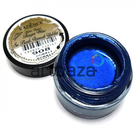 Воск для золочения Finger Wax, Cobalt / Кобальт, 20 мл., Cadence