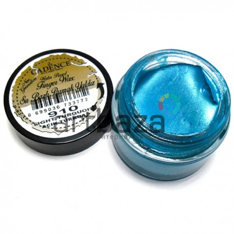 Воск для золочения Finger Wax, Light Turquoise / Бирюзовый, 20 мл., Cadence