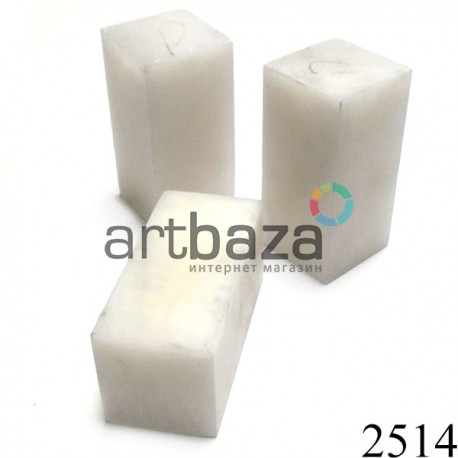 Мыльный камень для резьбы печати, 5 x 2.5 x 2.5 см.