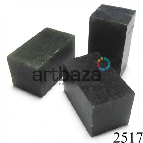 Мыльный камень для резьбы печати, 5.2 x 2.9 x 2.9 см.