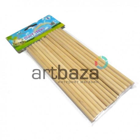Набор декоративных палочек для рукоделия, Ø5 мм. x 15 см, 18 штук, Craft Stick