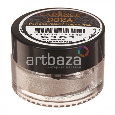 Воск для золочения Dora Finger Wax, Diamond / Бриллиантовый, 20 мл., Cadence