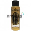 Краска акриловая с эффектом золочения Water-Based Gilding Paint, Gold / Золото, 70 мл, Cadence