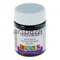 Краска акриловая матовая, Black / Черная, 50 мл, Decola