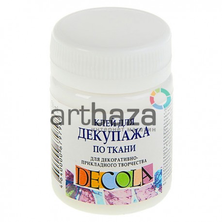 Клей для декупажа по ткани, 50 мл, Decola