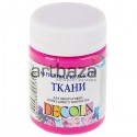 Краска акриловая по ткани, фуксия, 50 мл, Decola