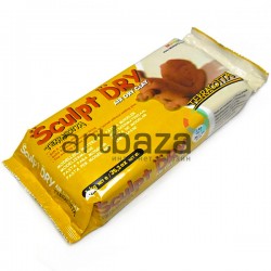 Глина для моделирования MUNGYO Sculpt Dry, 1 кг, терракотовая