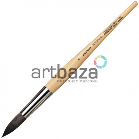 Кисть белка для акварели «PETIT GRIS PUR», круглая, №22, da Vinci