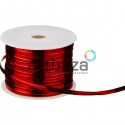 Упаковочная проволока в фольге, 4 мм., 65 м., красная, Twist Tie
