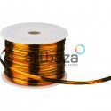 Упаковочная проволока в фольге, 4 мм., 65 м., оранжевая, Twist Tie