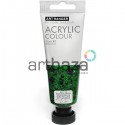 Краска акриловая, Зеленая с глиттером / Glitter Green, 75 мл, Art Ranger