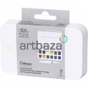 Набор акварельных красок в пластиковом пенале, 12 цветов + кисть, Winsor & Newton
