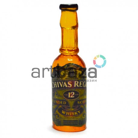 Миниатюра - имитация Chivas Regal, 4.4 см., 3 штуки, Dollhouse