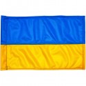 Флаг Украины, 23 x 36 см., флажная сетка, 350 г/м²