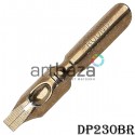 Перо ширококонечное для каллиграфии, Leonardt Round Hand Nib, №1, бронзовое, Manuscript