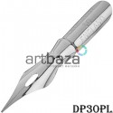Перо остроконечное для каллиграфии и письма, Leonardt Point Pen Nib 30, полированное, Manuscript