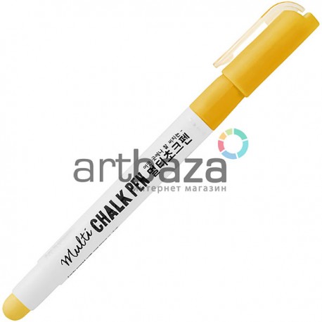 Маркер меловой Multi Chalk Pen, золотой, Mungyo