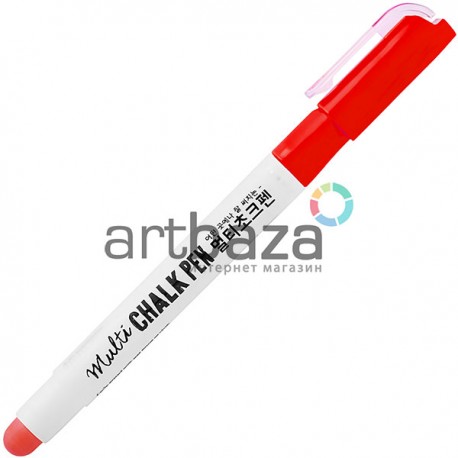 Маркер меловой Multi Chalk Pen, красный, Mungyo