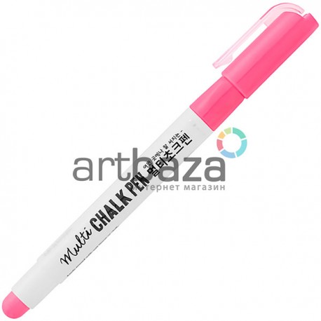Маркер меловой Multi Chalk Pen, розовый, Mungyo
