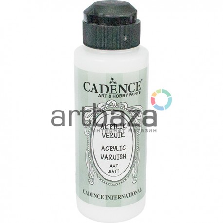 Лак акриловый матовый, 120 мл., Cadence
