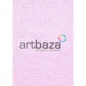 Ткань самоклеящаяся «белая ромашка на сиреневом фоне», 21 x 29.5 см, Schreiber