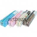 Пенал-косметичка на молнии «Bubbles&hearts», 4.5 × 4.5 × 20 см