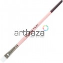 Кисть синтетическая Pink, плоская, №12, CONDA