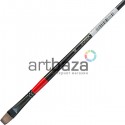 Кисть синтетическая Red in Black, плоская, №10, CONDA