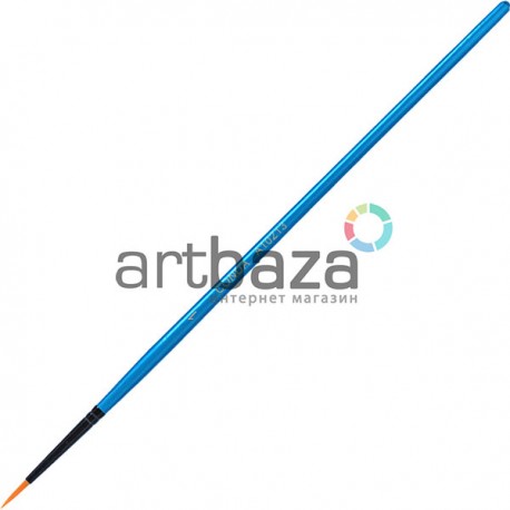 Кисть синтетическая Shine Blue, круглая, №1, CONDA