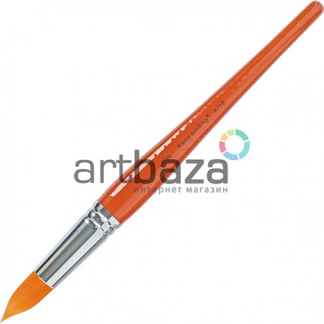 Кисть синтетическая Titan, круглая, 2″, KeepSmiling