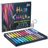 Цветные мелки для волос Hair Chalk, 24 штуки