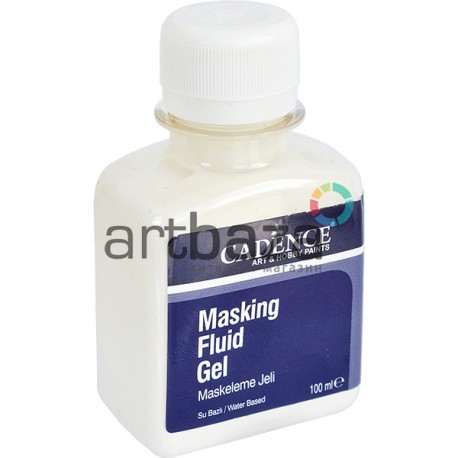 Маскирующая жидкость для акварели Masking Gel, 100 мл., Cadence