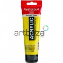 Краска акриловая Amsterdam Standard Series, желтая прозрачная средняя, 120 мл, Royal Talens
