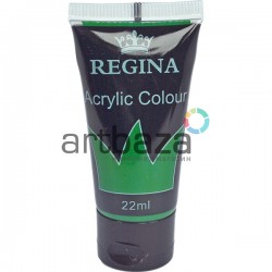 Краска акриловая, Зеленая средняя / Green Mid, 22 мл, REGINA
