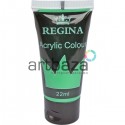 Краска акриловая, Изумрудно-зеленая / Emerald Green, 22 мл, REGINA
