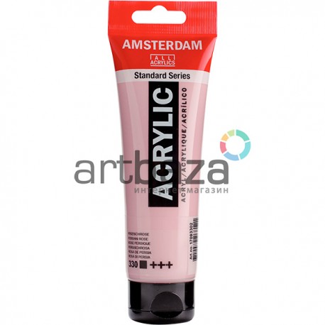 Краска акриловая Amsterdam Standard Series, розовая персидская, 120 мл, Royal Talens