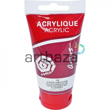 Краска акриловая, Ализариновая / Alizarin Crimson Perm., 75 мл, Sheloi