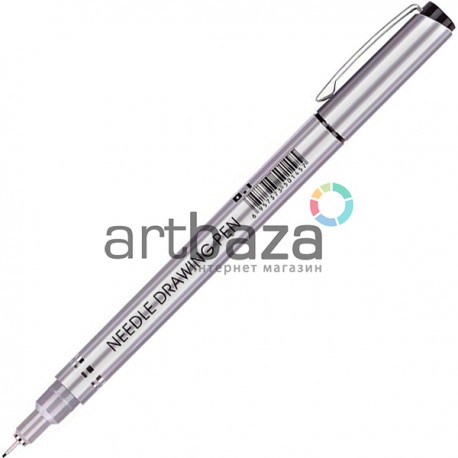 Линер Needle Drawing Pen, черный, 0.1 мм, Superior