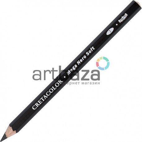 Карандаш для рисования Mega Nero Soft, Cretacolor