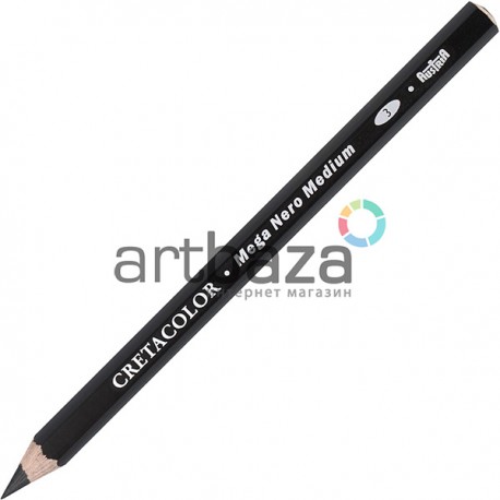 Карандаш для рисования Mega Nero Medium, Cretacolor