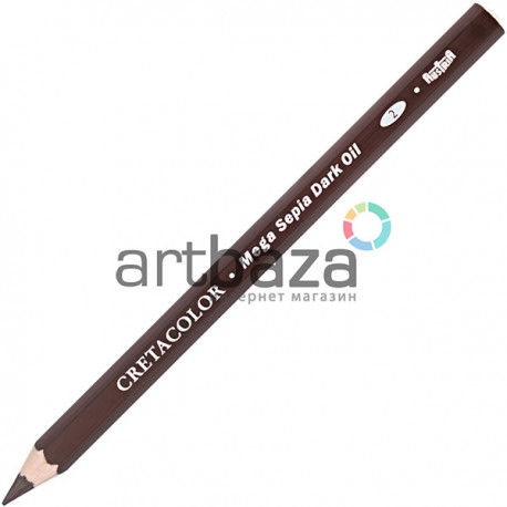 Карандаш для рисования Mega Sepia Dark Oil, Cretacolor