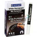 Маркер White Permanent, белый, 2.5 мм, Centropen