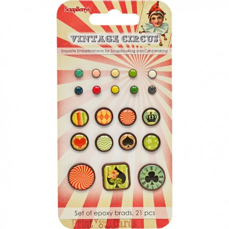 Брадсы «Vintage Circus», 21 штука