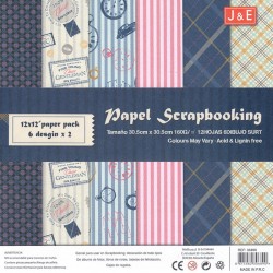 Набор бумаги для скрапбукинга «Classic Gentleman», 30.5 × 30.5 см, 12 листов