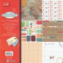 Набор бумаги для скрапбукинга «Traveler’s Notes», 30.5 × 30.5 см, 12 листов